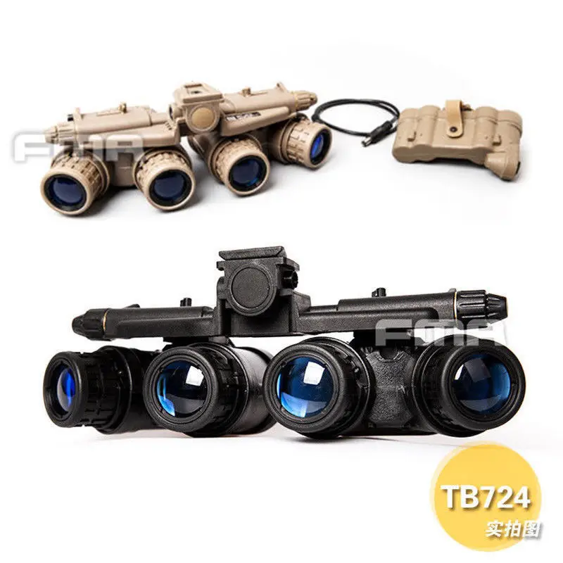 

FMA Hunting Tactical Airsoft GPMVG 18 Night Vision Goggle NVG DUMMY BK/DE Model