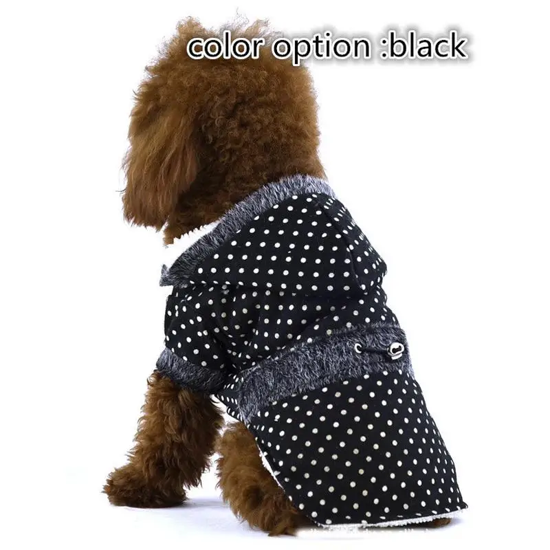 New winter Pet products dog clothes windbreaker hoodie five colors