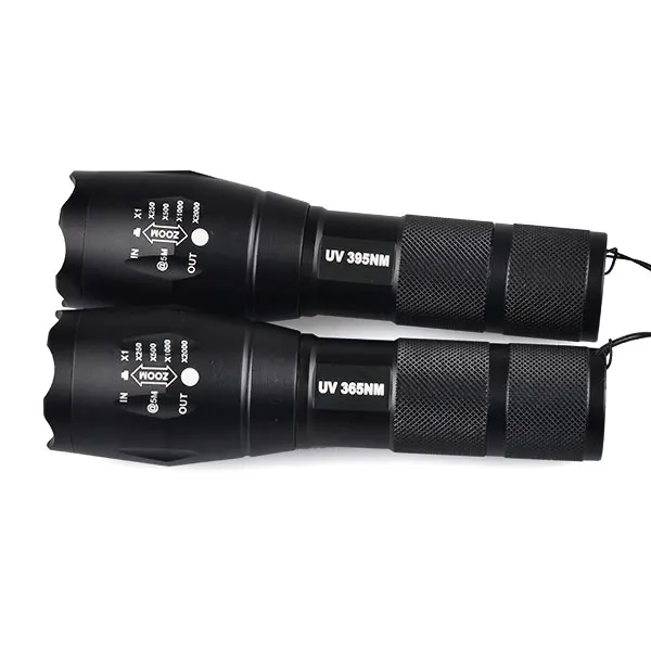 Lanternas e Lanternas alumínio zoom lanterna uv luz Modo de Mudança : Menos Zoom