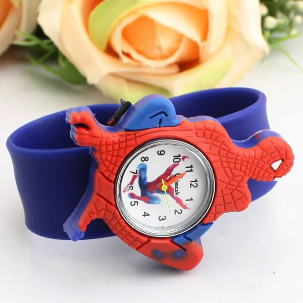 Wholesale 2022 Children's Clock Student Children Boy Spider Man Watches Kids Silicone Cartoon Watch Relogio Masculino Kids Watch