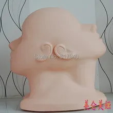 New arrival!High quality soft Silicone Female Cosmetology mannequin Training heads makeup mannequin head practice Manikin head New arrival!High quality soft Silicone Female Cosmetology mannequin Training heads makeup mannequin head practice Manikin head