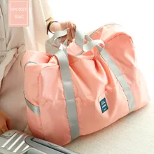 Спортивная сумка Водонепроницаемый складной большой Ёмкость легкий Для мужчин Для женщин Многофункциональный Портативный Спорт Путешествия Чемодан тренажерный зал Фитнес сумка