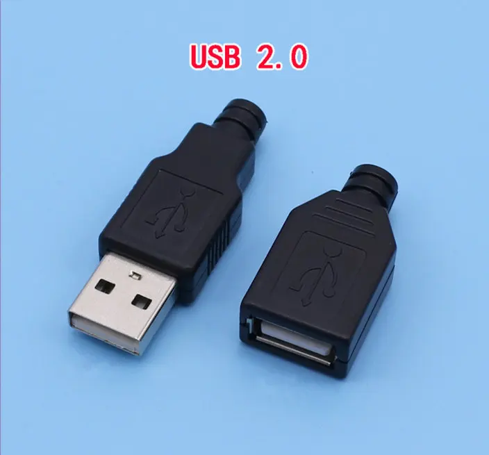1 пара USB разъём сделай сам 2 0 микро разъемов|connector charge|connector maleconnector usb |