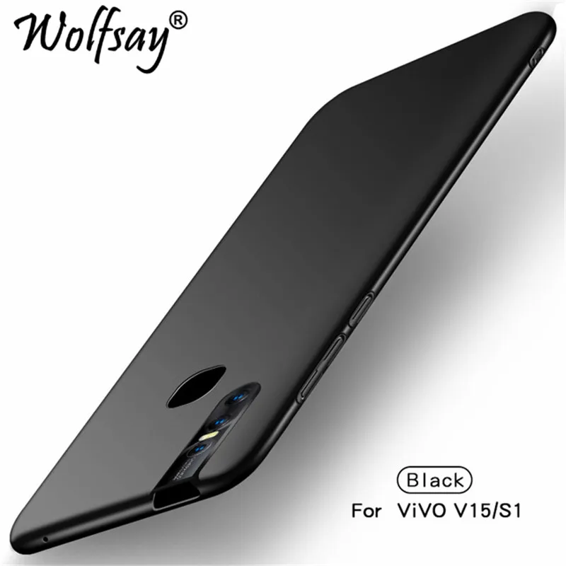 Чехол Wolfsay для VIVO V15 Ультратонкий армированный жесткий чехол из поликарбоната BBK
