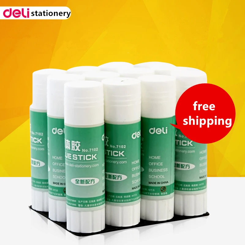 1PC Deeli Utility super sticky solid glue stick, paper art must paper