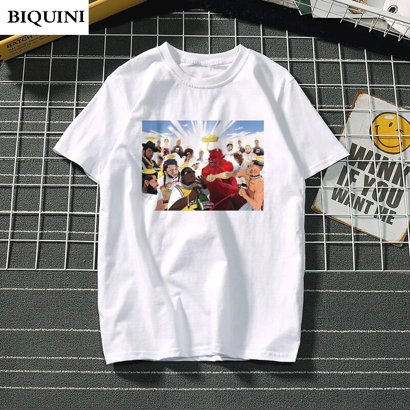 

The Great Rapper In Paradise T Shirt Summer 2019 Men TShirts Lil Peep Nipsey Hussle Hip Hop Xxx T Shirts Harajuku Top Streetwear