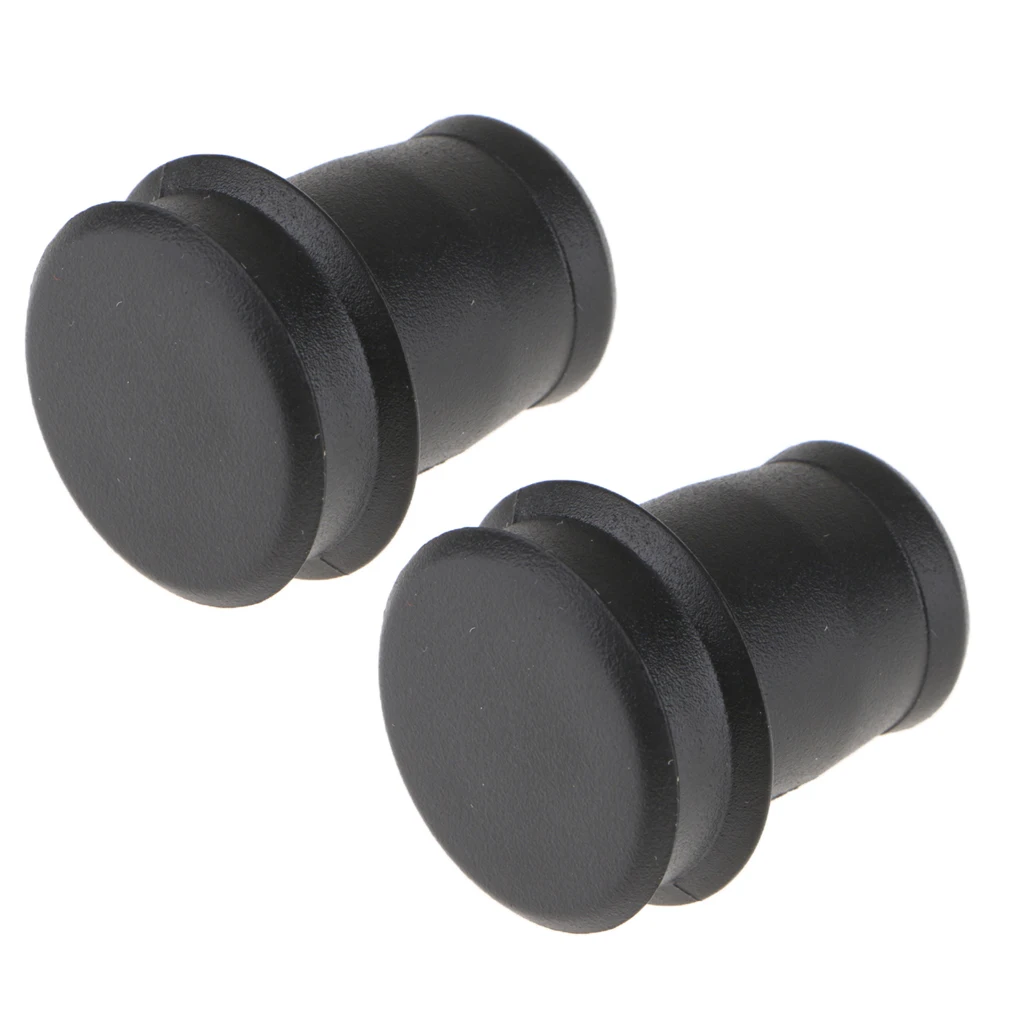 2 Pieces Car Cigarette Lighter Plug Socket Cover for Universal BMW ABS Environmental Anti-Retardant.