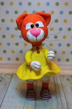

crochet toys amigurumi cat girl model number b0141b