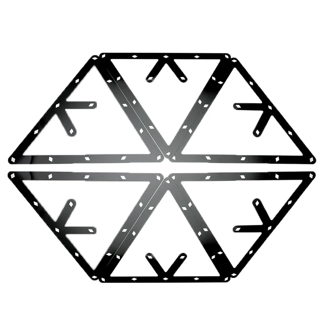 US $3.99 6Pcs Magic Ball Racks Triangular 8 9 10 Balls Positioning Billiard Pool Cue Black Sports Entertainm