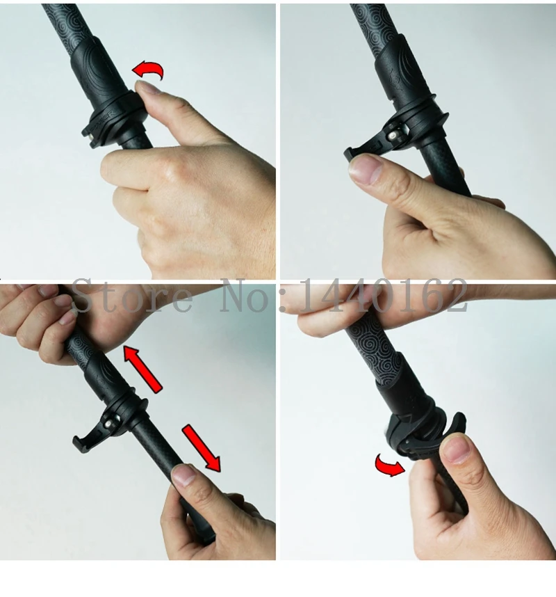 TP025 PIONEER old man Telescoping trekking poles 20