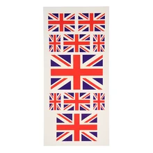 Fans GB Union Jack Flag Tattoo Temporary Body Face Stickers Art