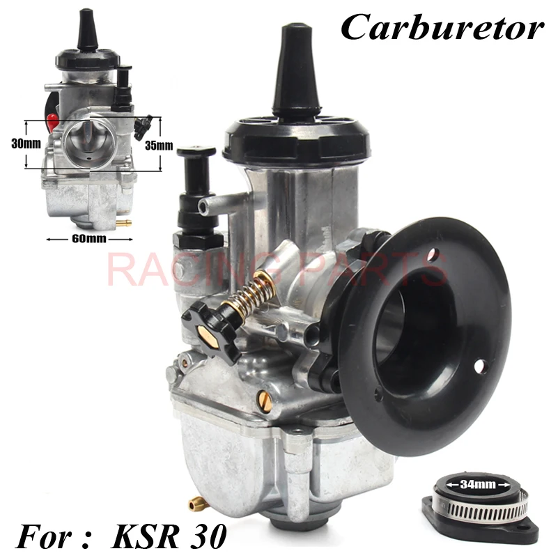 

NEW 2018 carburetor FOR KSR 30 MODEL 30mm CARBS KSR evolution KIT EVO carb Universal