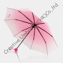 Креативный мини-зонтик porket, вольный стиль, зонтик, супермини, зонты с градиентом цвета, постепенно Меняющие цвет, зонты принцессы