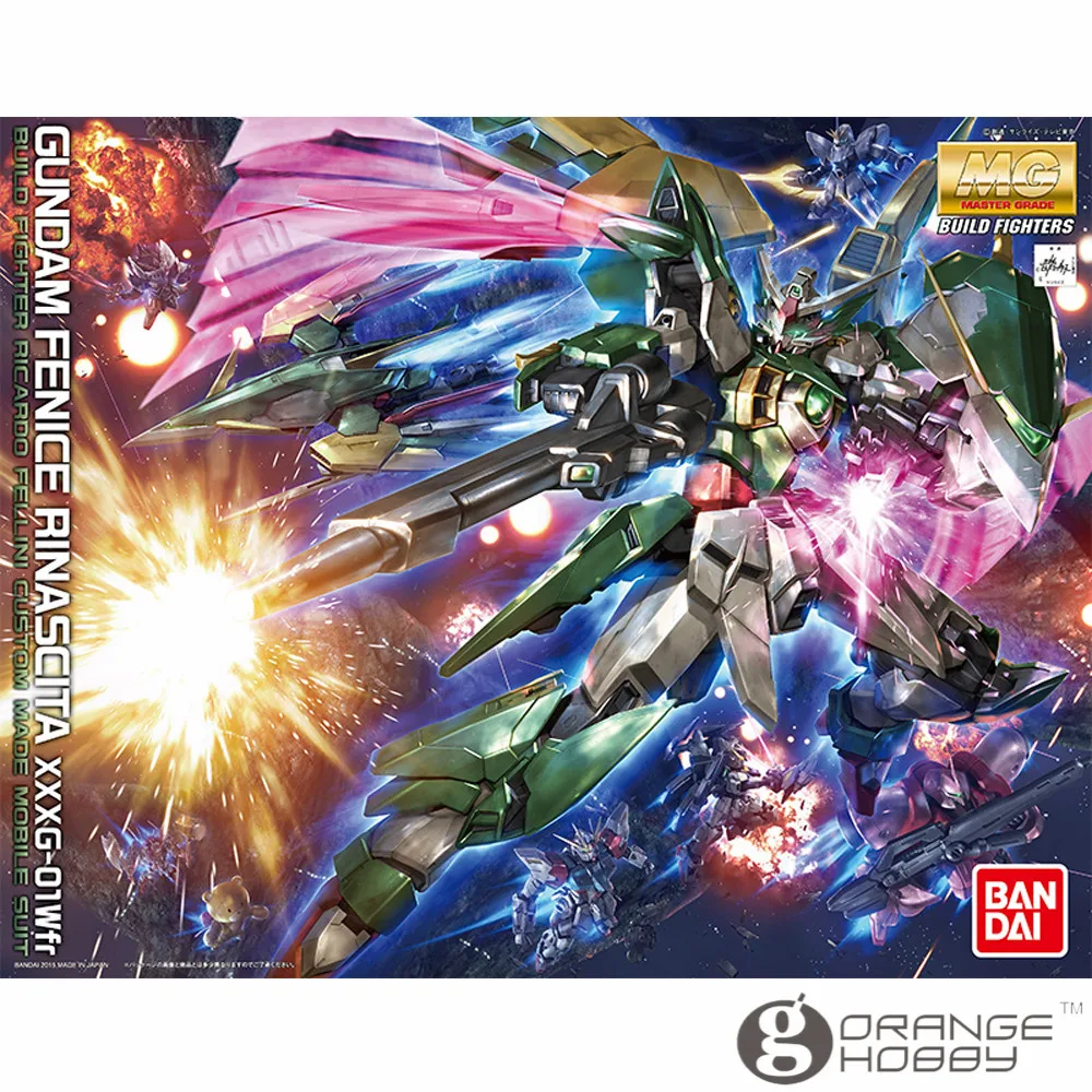 

OHS Bandai MG 188 1/100 XXXG-01Wfr Gundam Fenice Rinascita Mobile Suit Assembly Model Kits oh