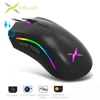 Delux M625 RGB Backlight Gaming Mouse 12000 DPI 12000 FPS 7 Buttons Optical USB Wired Mice For LOL DOTA Game player PC Laptop ► Photo 1/6
