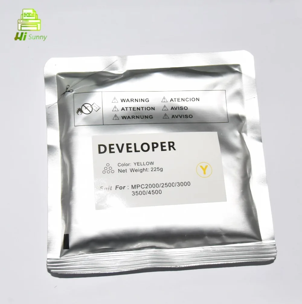 B230-9680 para Ricoh Desenvolvedor Amarelo Mpc2000 2500 3000 3500 4500 2 B230 9680 para ricoh mpc2000 2500 3000