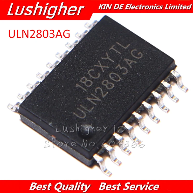 100 шт. ULN2803AFWG SOP18 ULN2803AG SOP ULN2803 SMD ULN2803A ULN2803ADW IC новый оригинальный | Электронные