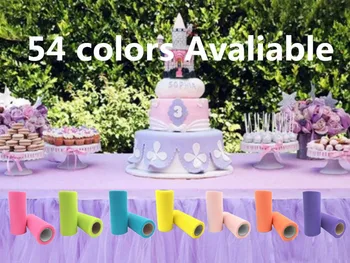 

25Yard 15cm Tulle Roll Wedding Decoration Roll Fabric Spool Craft Tulle Fabric Tutu Dress DIY Organza Baby Shower Party Supplies