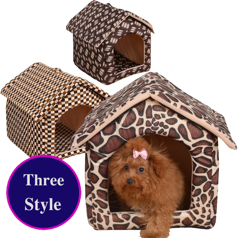 

Fashion Dog Rabbit House Bed for Small Dogs Warm Removable Cover Puppy Chihuahua Yorkshire Pug Kennel Home Dog Beds Pet Supplies