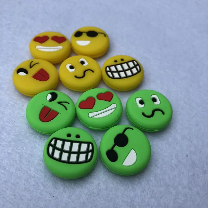 Buy 100pcs Multi colors Funny faces Tennis vibration