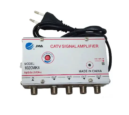 4Way CA TV VCR ТВ антенна усилитель сигнала 20 дБ высокое качество Ca сплиттер 45 860 МГц 220