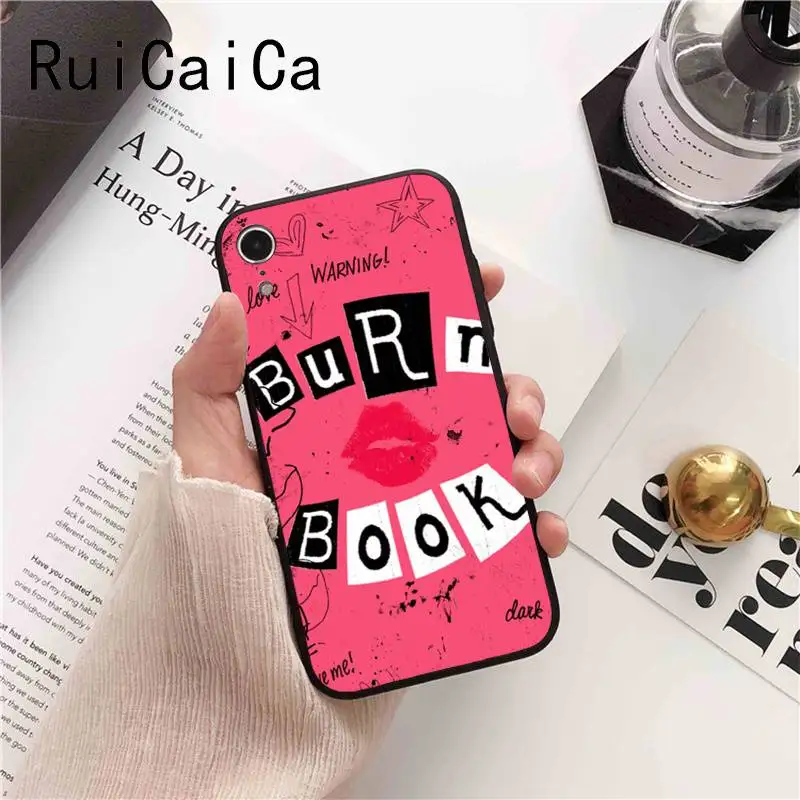Burn Book Mean Girls Kiss Hot Fashion Fun Dynamic pink