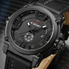 NAVIFORCE – montre de sport en cuir pour homme, marque de luxe, style militaire, à Quartz, étanche ► Photo 2/6