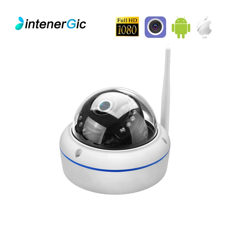 

Vanda proof IP Camera WiFi With SD Card Slot Max 128Gb ONVIF P2P Motion Detection Alert Dome Security Camera IP WiFi 1080P