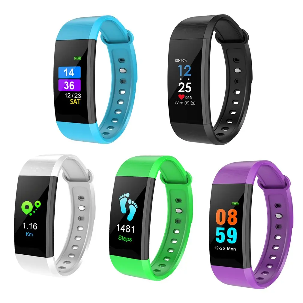 

I9 Sports Smart Watch Heart Rate/Blood Pressure Monitor IP68 Waterproof Bluetooth Wristband For IOS And Android