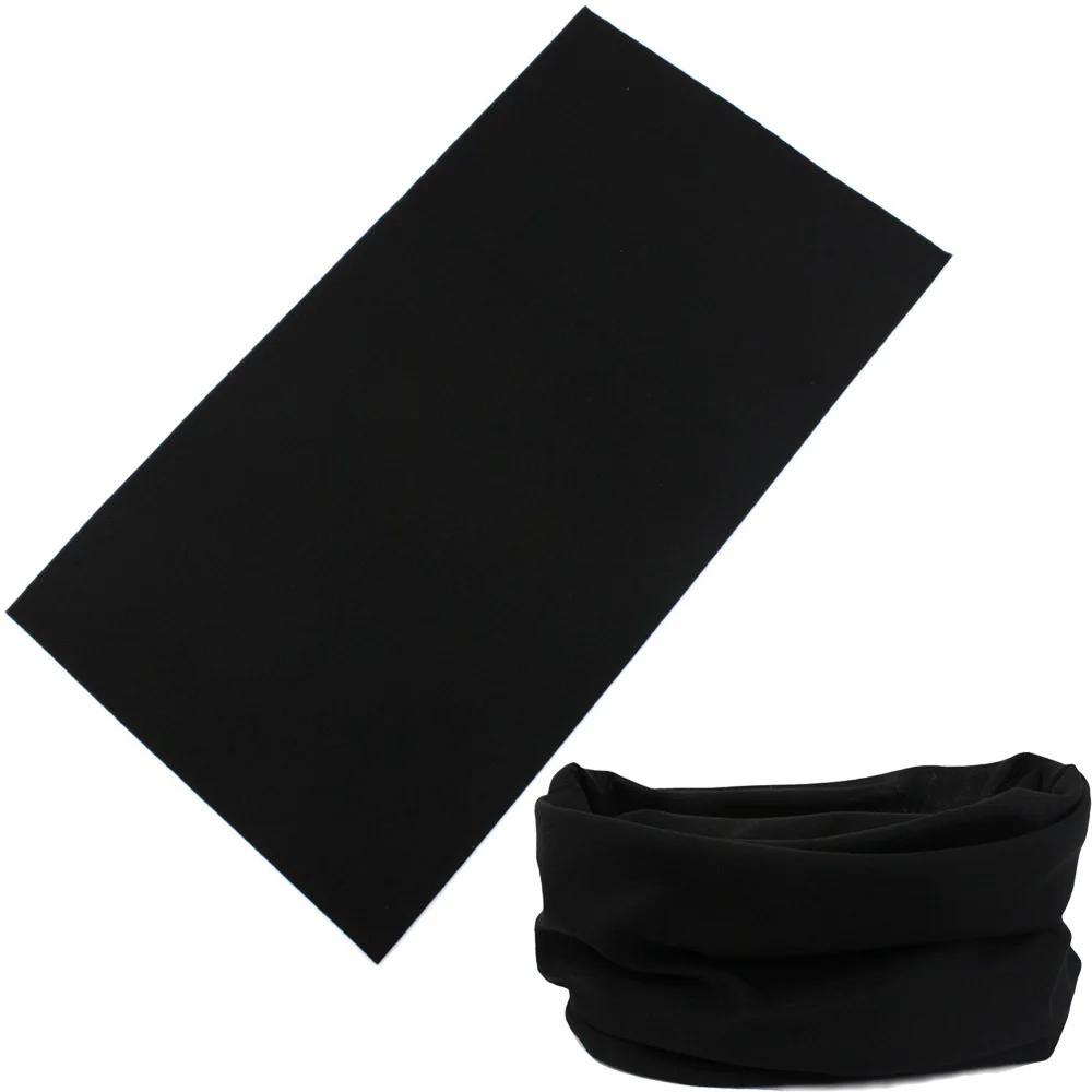 

Black headwear bandana for Motorcycle skiing biycle Fish mountain bicycle running 10 pcs