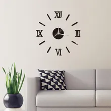 50cm new home decor large roman mirror fashion modern Quartz clocks living room diy wall clock sticker watch free shipping promotion new home decor large roman mirror fashion modern quartz clocks living room diy wall clock sticker watch free shipping