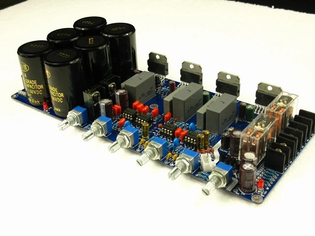 

NE5532 TDA7294 2.1-channel 160W Subwoofer Amplifier Board with Protection Circuit DIY