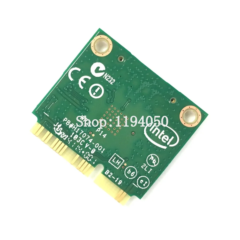 Двухдиапазонный для I B M Think pad Intel wireless-AC 7260 7260HMW 802.11ac Mini PCI-E Wifi + Bluetooth 4,0 Wlan Card FRU 04X6090 04X6