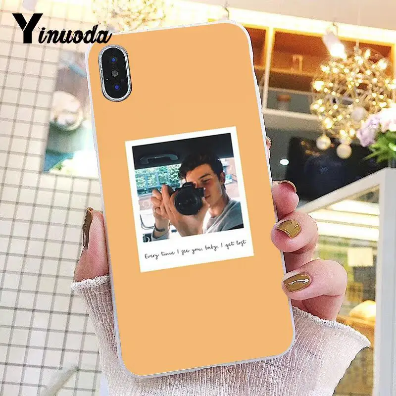 Yinuoda Shawn Mendes Новинка чехол для телефона Fundas чехол для iPhone 8 7 6 6S Plus X XS MAX 5 5S SE XR 10 чехол s Fundas Capa