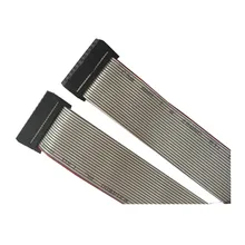UL2651 AWG28 IDC гибкий кабель с ПВХ изоляцией 20 см 7,9 ''плоский разъем IDC плоский кабель с 20pin 2,0 мм 0,08 ''pitch гнездовой разъем, 10 шт./лот