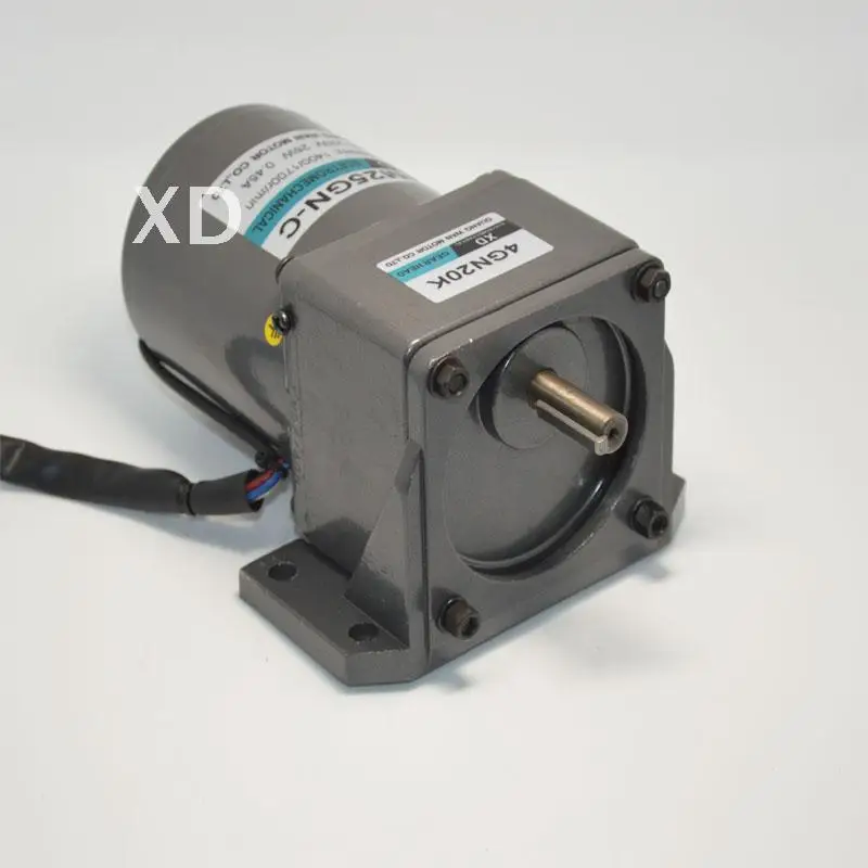 AC220V25W 0 500 об/мин 2M25GN C однофазный редукторный мотор подходит для механического