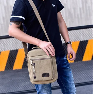 

by dhl or ems 50pcs 2017 Men Crossbody Bags Canvas Shoulder Bags Messenger Bags Handbags for Travel casual