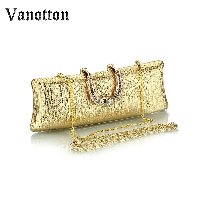 Gold Clutches Evening Bags