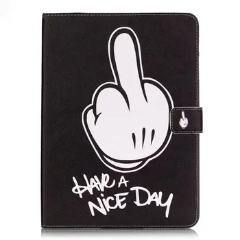 

Fashion Skull Campanula Series Card Slot Pu leather stand holder Cover Case For Samsung Galaxy Tab S2 9.7 SM-T810 T815