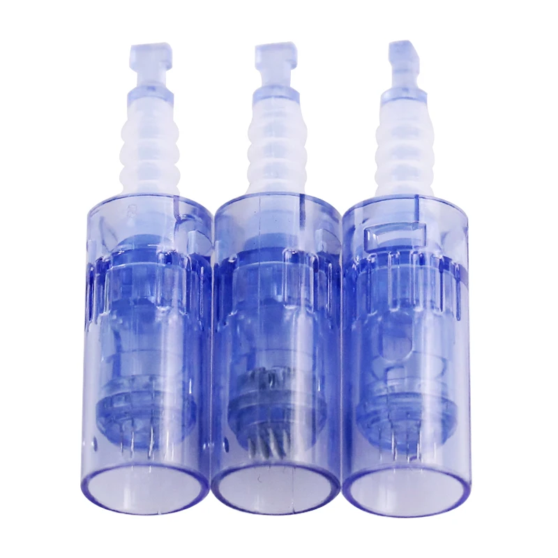 

1/2 Blue Bayonet Needles Cartridge 9/12/36/42 pin/Round Nano/3D Nano/5D Nano for Microneedling Pen Needles Head
