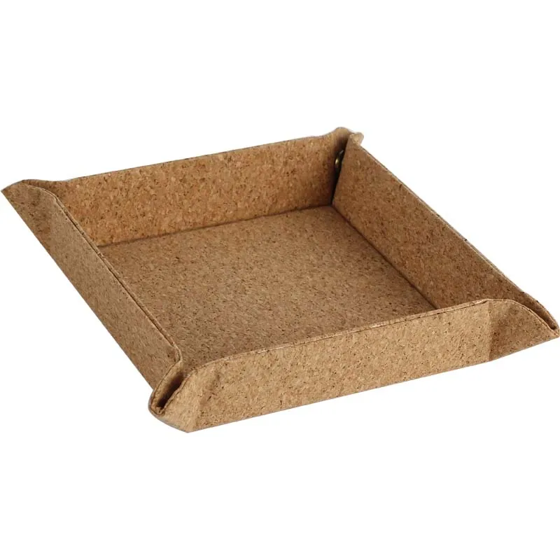 JINSERTA Dice Holder PU Leather Folding Tray Dice Rolling Tray for Serving Collapsible Wallet Coin Key Trinket Storage Box