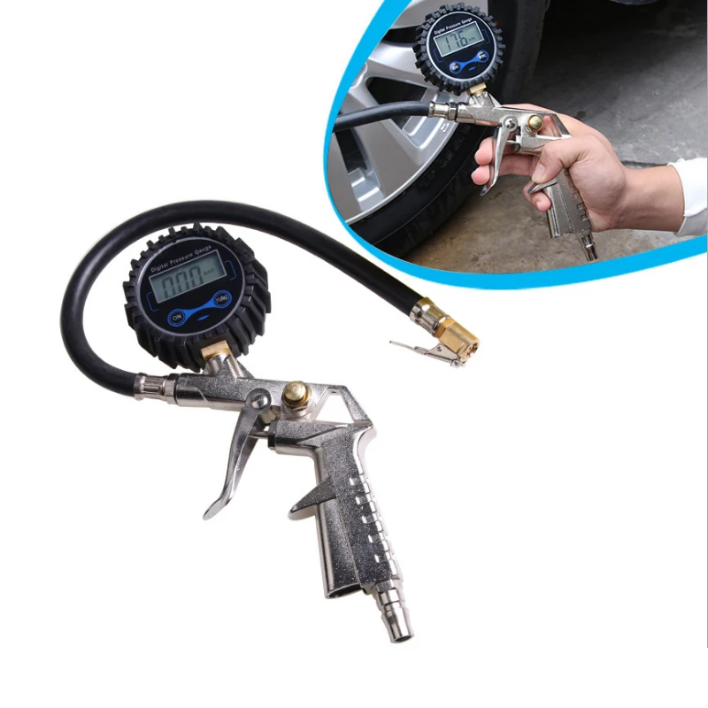 Car Digital Tire Pressure Gauge Meter Auto Tire Air Inflator Gauge Car Tire Repair Tools
