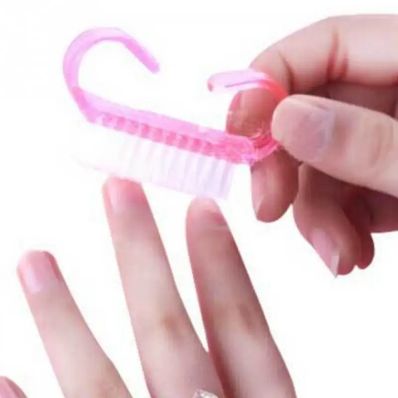 

10pcs/set Cleaning Nail Brush Tools File Nail Art Care Manicure Pedicure Soft Remove Dust Small Angle Clean