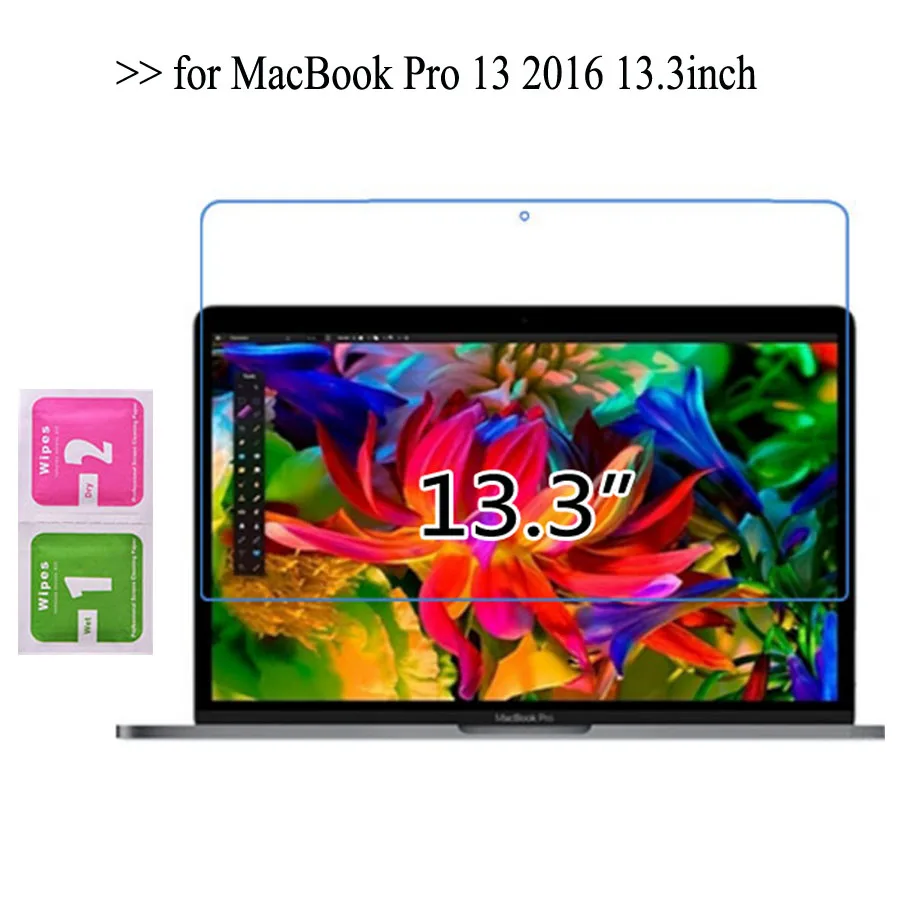 2 шт прозрачный мягкий ультра тонкий защитный экран пленка для Apple MacBook Pro 13 13,3 дюймов планшет защитная пленка
