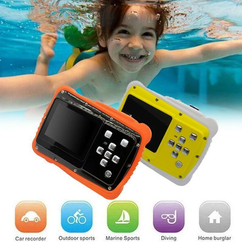

Kids HD Waterproof Anti-drop Digital Camera with 2.0 Inch LCD Display SD998