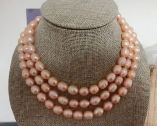 

10x10 jewerly free shipping >>> Huge AAA 11-13mm south sea pink natural pearl necklace 51 Inch Selling