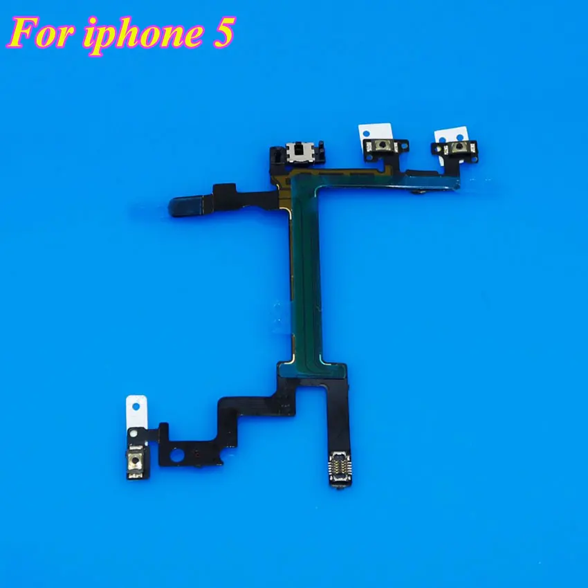 ChengHaoRan 1PCS Power Button Switch On/Off Flex Cable Metal Bracket