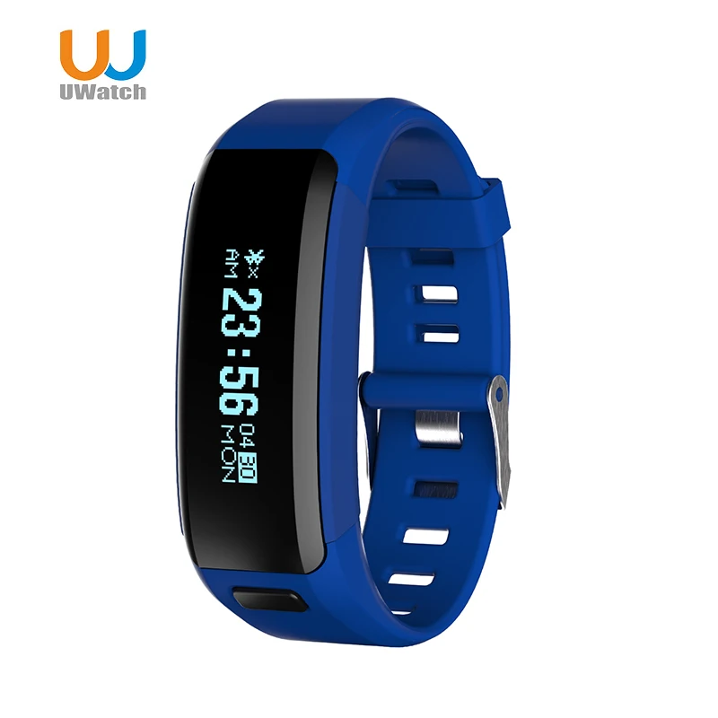 

Uwatch NO.1 F1 Bluetooth Smart Wristband Fitness Tracker IP68 Waterproof Bracelet Heart Rate Monitor For Xiaomi Meizu PK xaomi