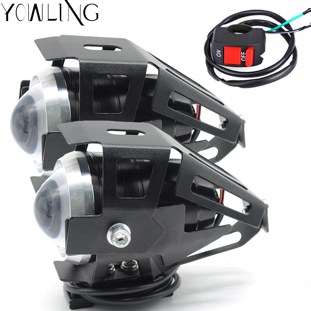 

Motorcycle Headlight Bulbs LED Motorbike Spot Lamp U5 LED Transform Spotlight for honda CRF1000L AFRICA TWIN NC750 NC750S CB600F