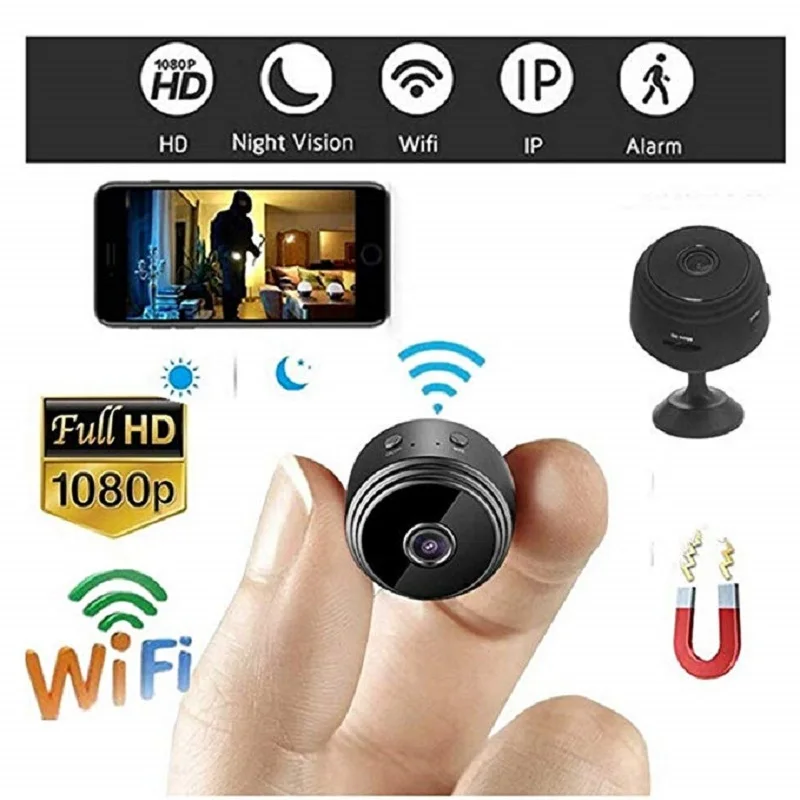 HD 1080P Mini Camera Wireless Wifi Security Cam Night Vision Motion Detection
